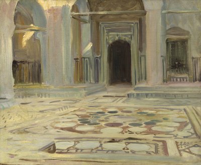 Pavement, Cairo, 1891 by John Singer Sargent